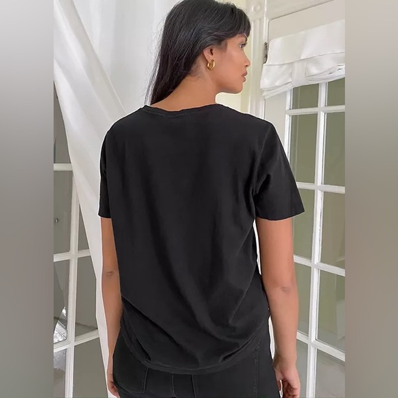 NWOT Aritzia Denim Forum Yoko Classic Tee - Picture 2 of 5